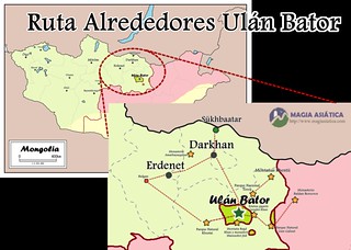 Ruta alrededores de Ulán Bator1