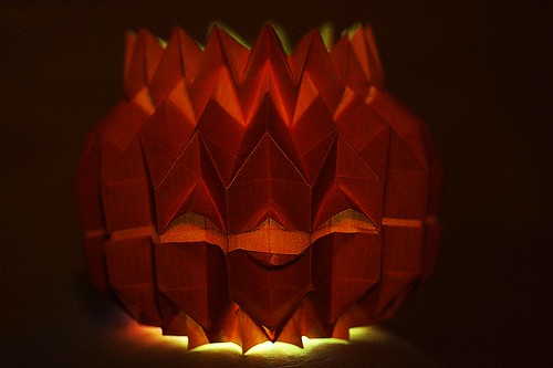 Origami Jack O' Lantern (Tomohiro Tachi)