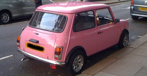 old pink mini