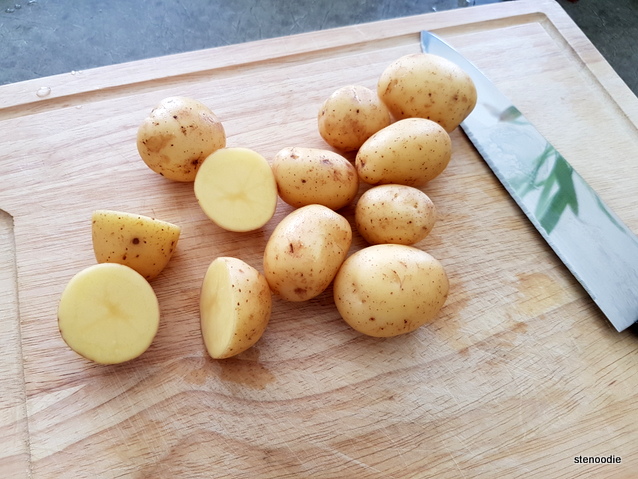  yellow creamer potatoes
