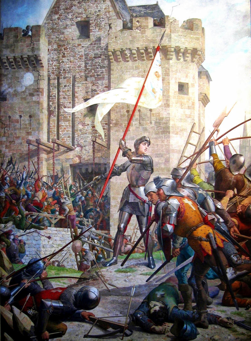 Joan of Arc at the Siege of Orleans by Jules Lenepveu