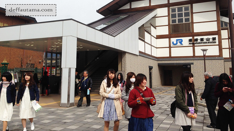 3 Hari Keliling Kyoto - JR Saga Arashiyama Station