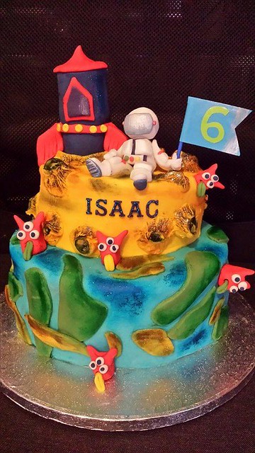 Space Crazy Cake by Cakes of Awesome