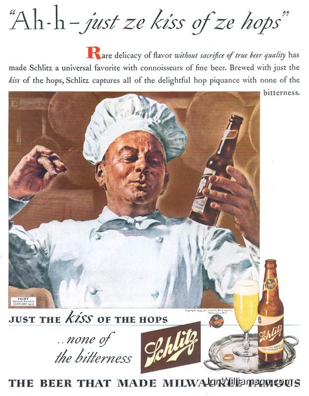 Schlitz-1944-italian-chef