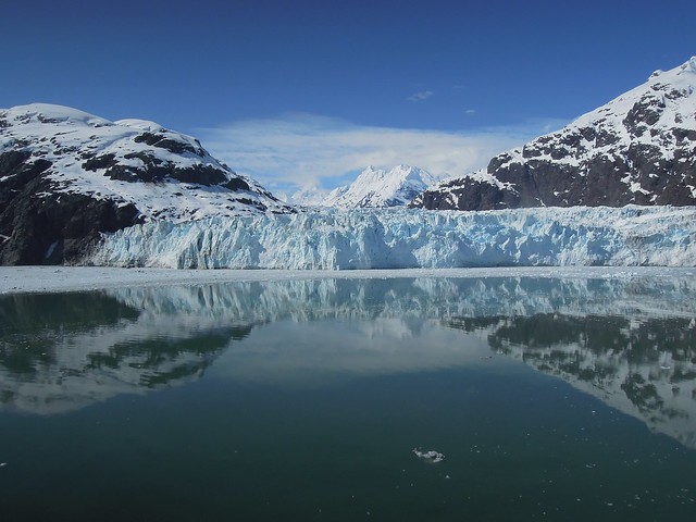 USA (Glacier Bay National Park, Alaska) Magnifient view of tidewater glaciers