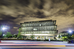 20171002_F0001: National Museum of African American History and Culture at night
