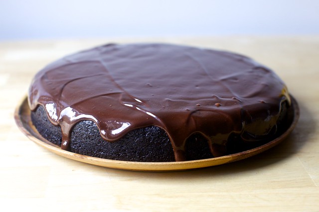 chocolate olive oil cake