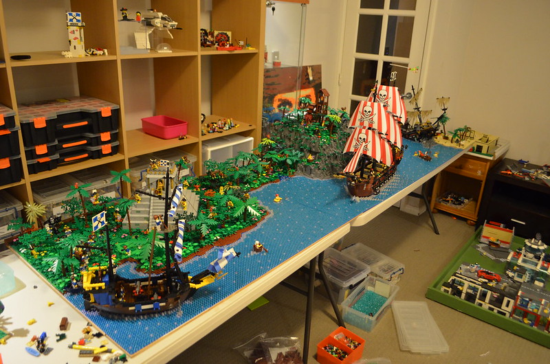 lego pirates diorama