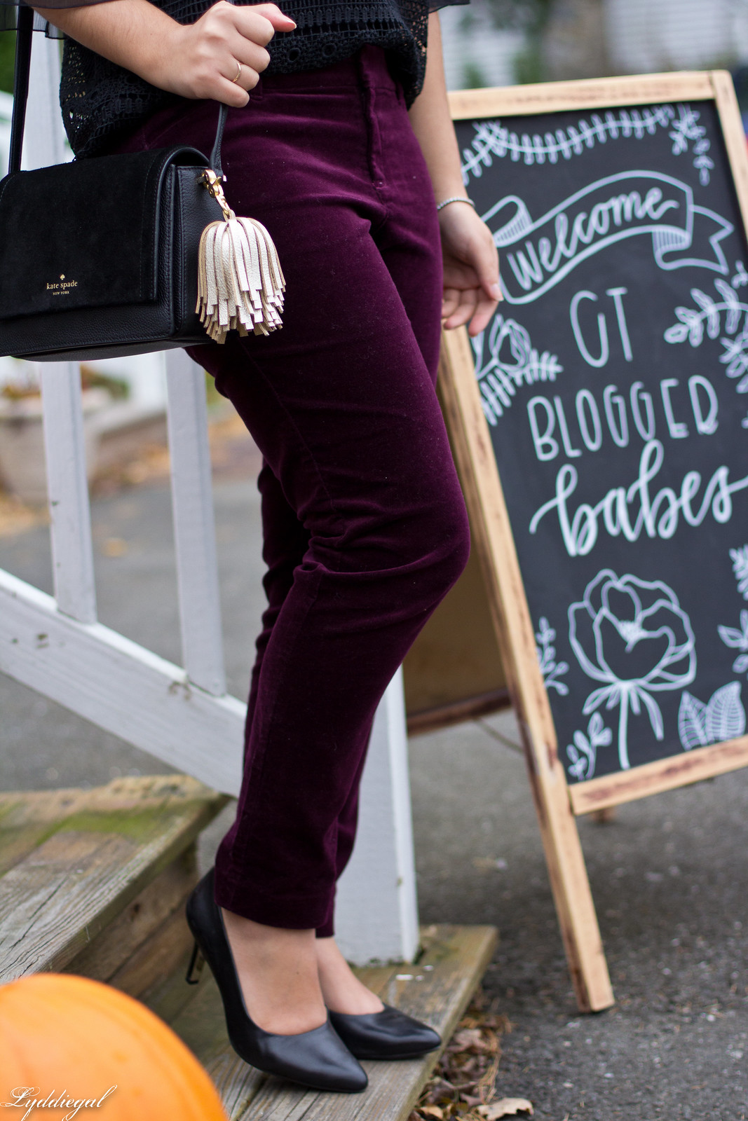 black lace blouse, burgundy velvet pants, fall outfit-12.jpg