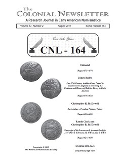 Colonial Newsletter 164 cover