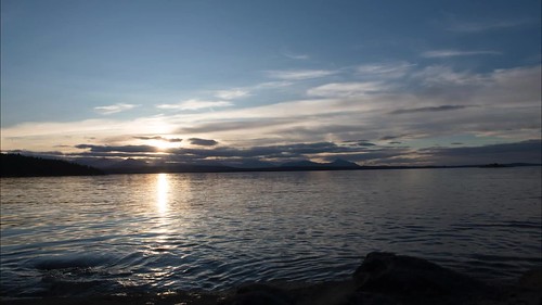 bc british columbia timelapse water ocean clouds sun sunset