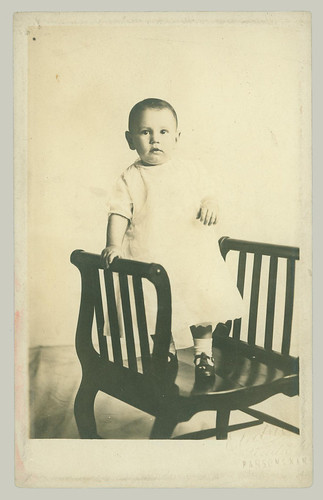 Child on a chair
