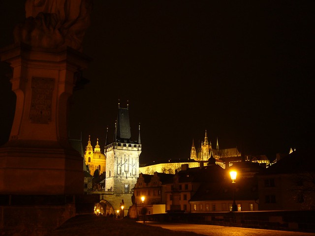 プラハ城 夜景2
