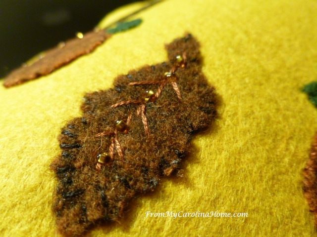Autumn Jubilee Wool Stitch Along at From My Carolina Home