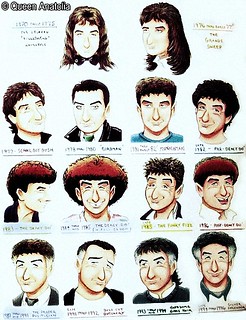 John Deacon's hair history