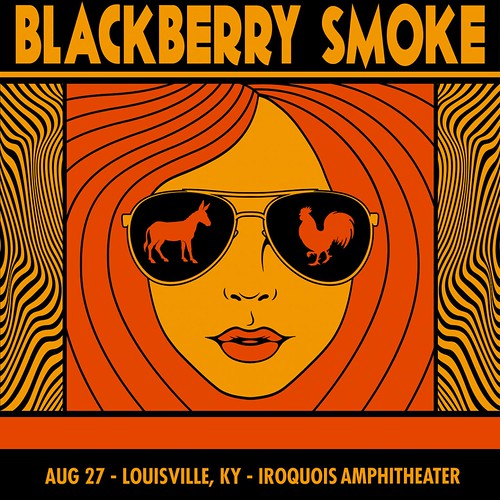 Blackberry Smoke-Louisville 2017 front
