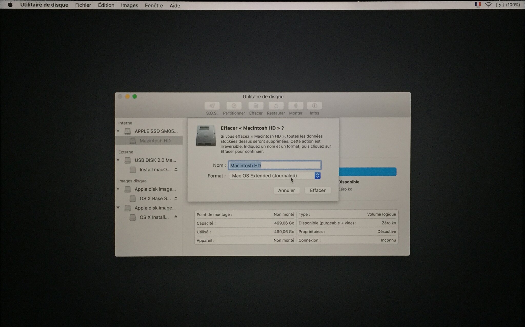 Installation mac OS Etape 00005