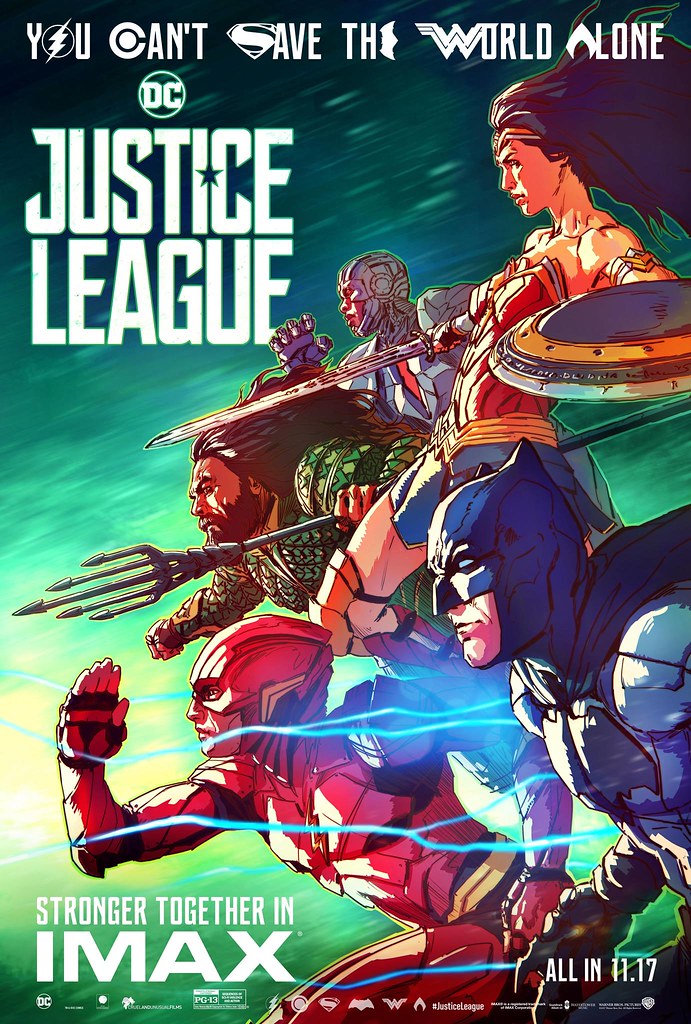JUSTICE LEAGUE IMAX Movie Poster