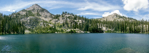 2015summerroadtrip activity boisenationalforest hiking idaho kgh kghofsf nationalforest usa day hike lake landscape midday nature noon outside photo photograph photography photomerge vacation walking