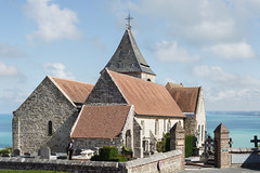 8939 Eglise Saint-Valéry et cimetière marin (Varengeville-sur-mer) - Photo of Hermanville