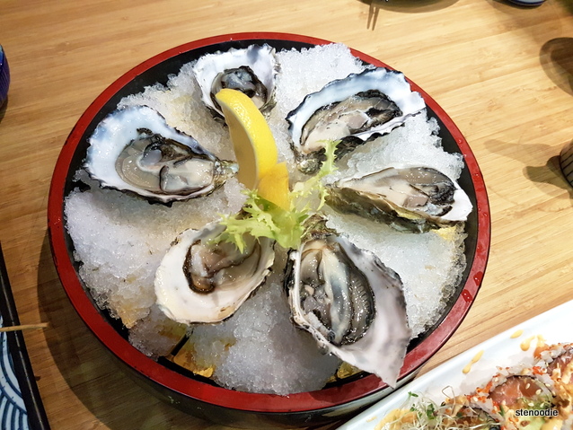 Fanny Bay oysters