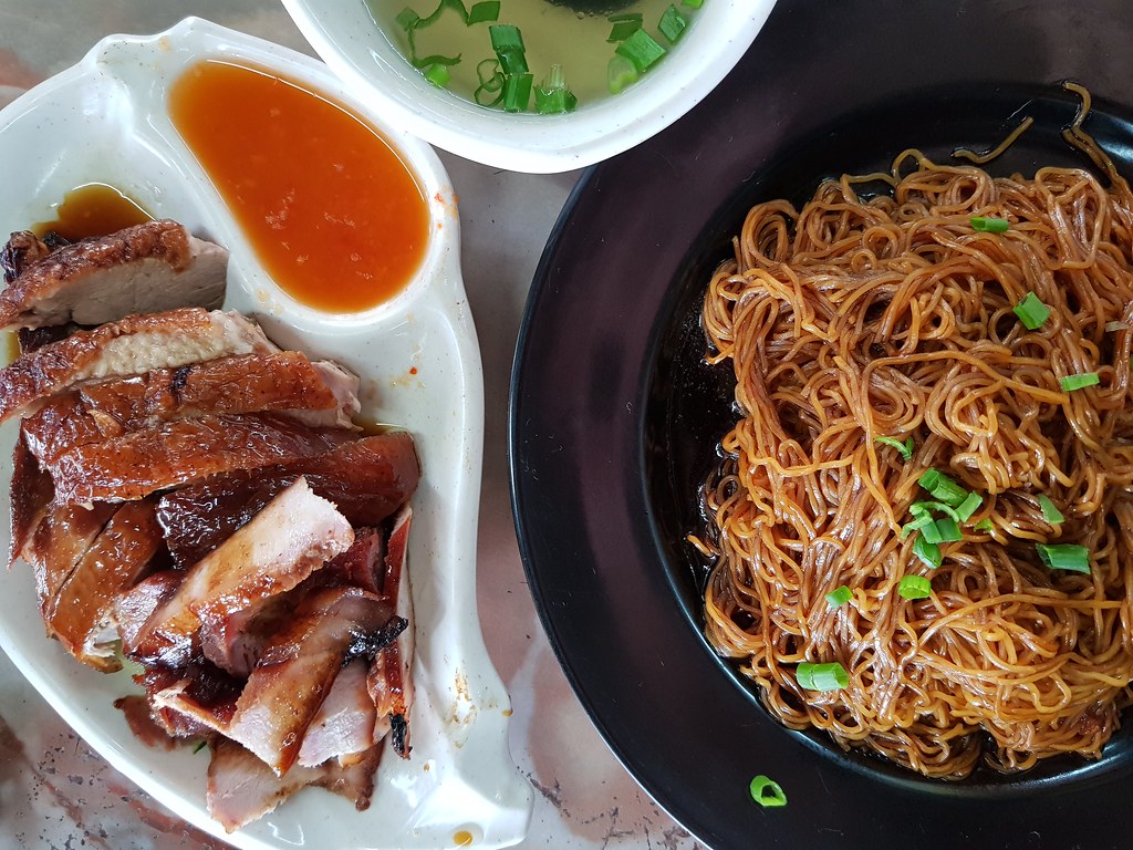 鸭腿叉烧饭 Duck ChaSiew Rice $9 @ 有记炭烧鸡鴨 Chan Yau BBQ Chicken/Duck Taman Sri Muda Shah Alam