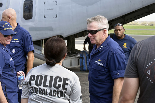 Coast Guard crews continue to deliver Hurricane Maria relief supplies