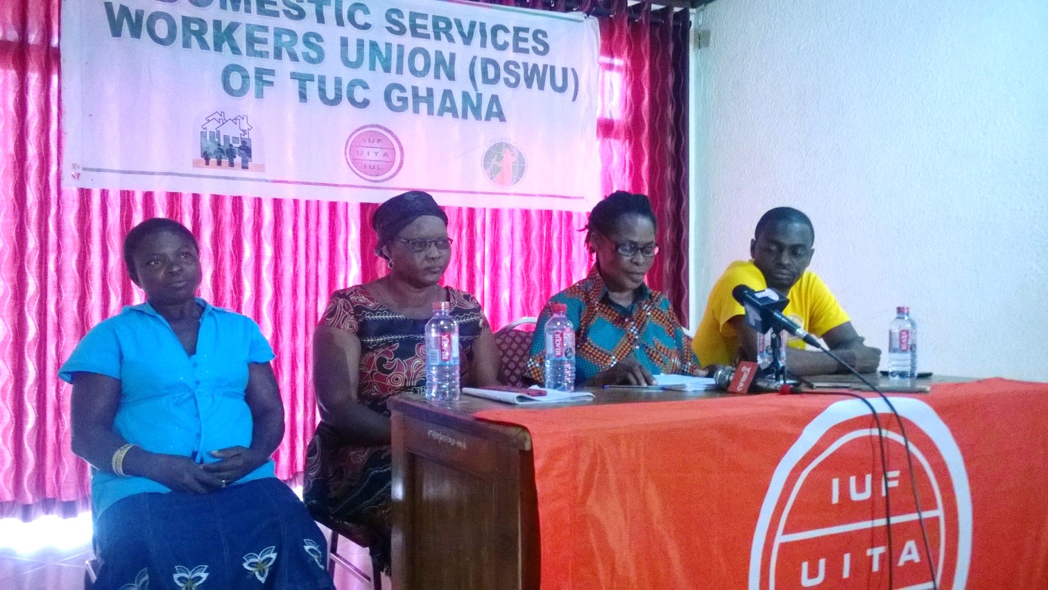 2017-9-25 Ghana: DSWU holds press confab to call for passage of labour (domestic workers) regulations bill