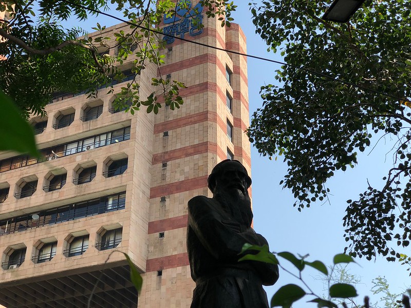 City Landmark - Tolstoy's Statue, Near Janpath Market