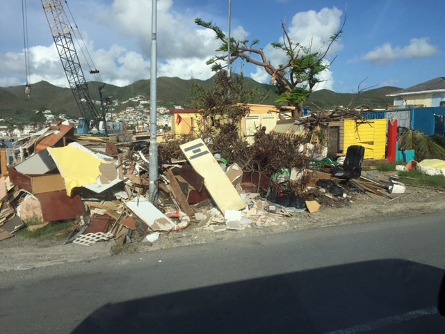 The Salvation Army responds to Storm Irma damage in Sint Maarten