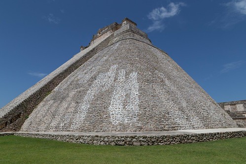 maya mexico yucatan ruins stone temple uxmal mx