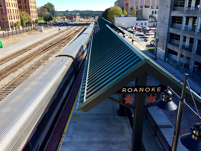 Amtrak Train Platform - Downtown Roanoke