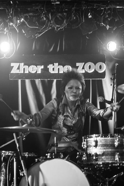 Coal Tar Moon live at Zher the Zoo, Tokyo, 31 Oct 2017 -00134