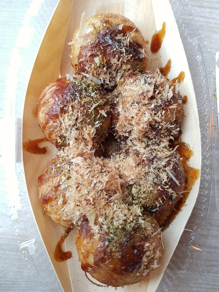 章鱼烧 Original Takoyaki (6pc) $12.90 @ 築地銀 Gindaco at Food Junction KL Avenue K Jalan Ampang
