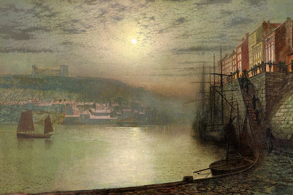 Whitby, from the East Side by John Atkinson Grimshaw, 1877