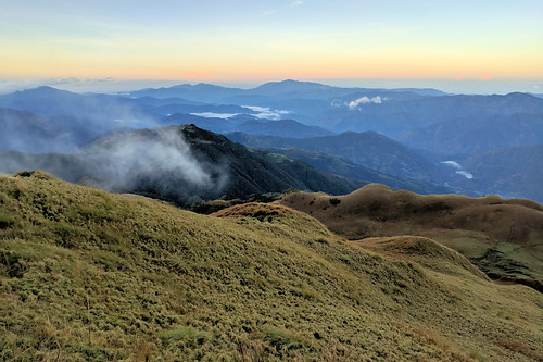 landscape mist mountain sky grass tree forest mountainside travel outdoor philippines pulag google pixel xl