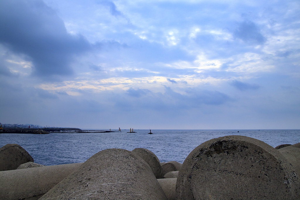 Seascape in Jeju Island