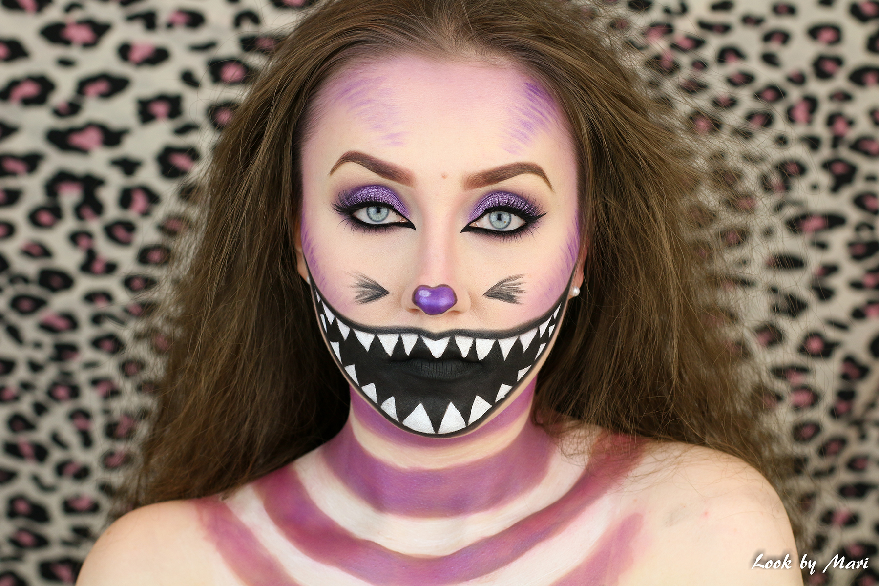 13 halloween cat alica in wonderland makeup tutorial colorful video