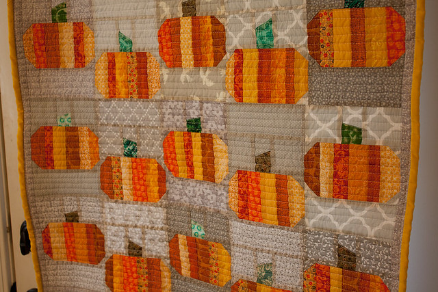 Pumpkin "Window Quilts"