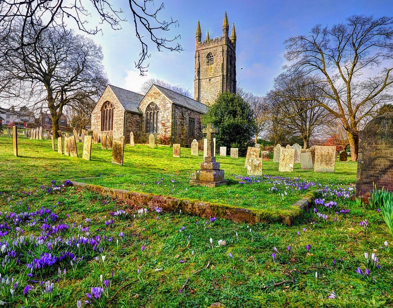 St Clarus's Church, St Cleer, Cornwall. Credit Baz Richardson, flickr
