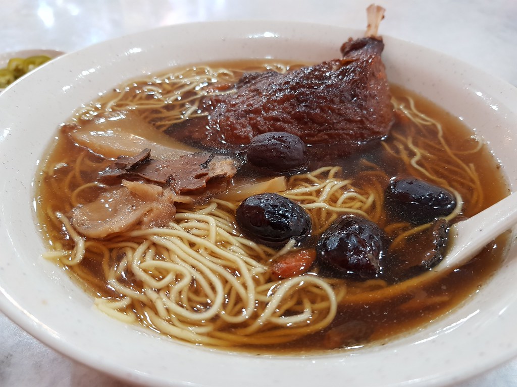 藥材鴨腿麵 Duck Leg Herbal Noodle Soup $11.90 @ 金记好好食云吞面家 Good Taste Restaurant USJ10