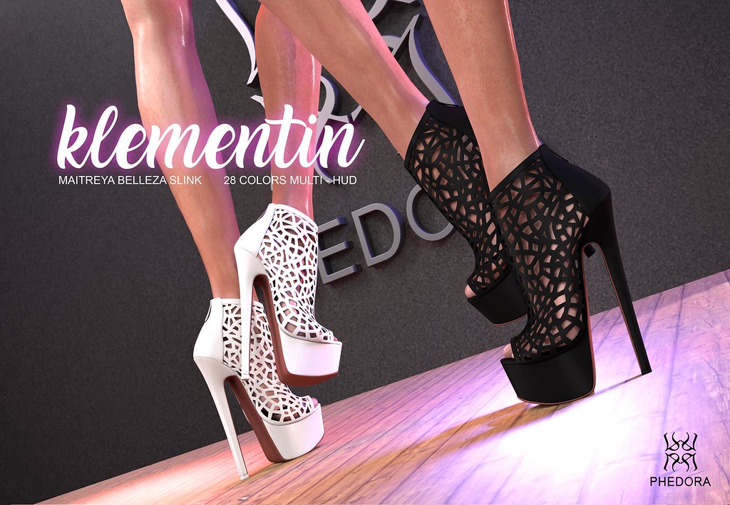 Phedora. for Black Fair – The Absence powered by WeDo SL Events – "Klementin heels" ♥
