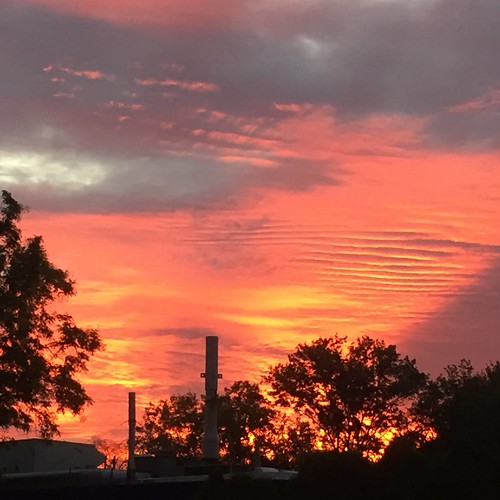 princeton sunrise clouds