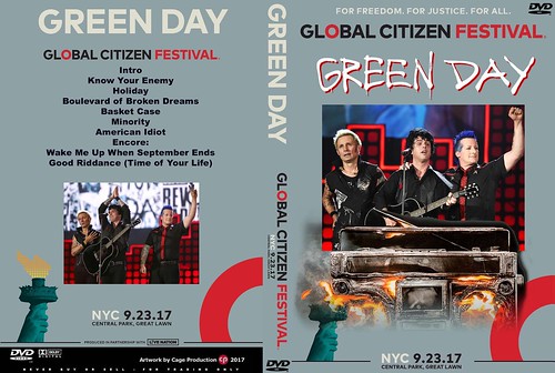 Green Day-Global Citizen Festival NY 2017