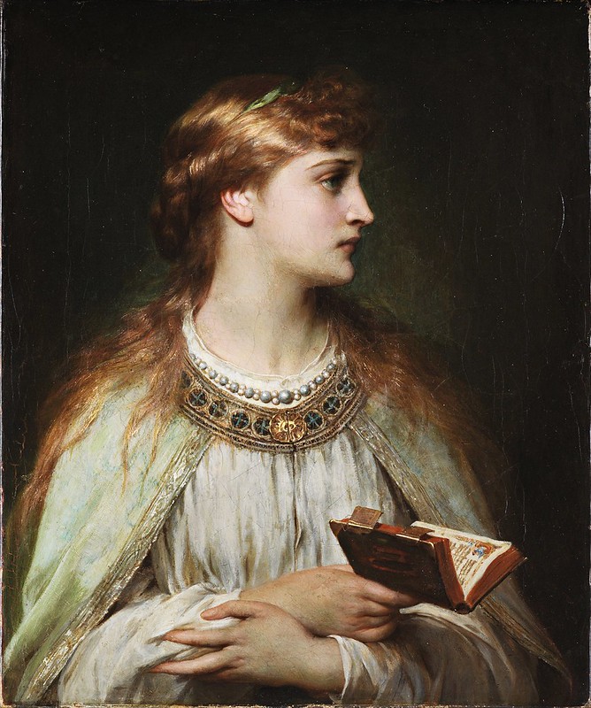 Thomas Francis Dicksee - Ophelia (c.1864)