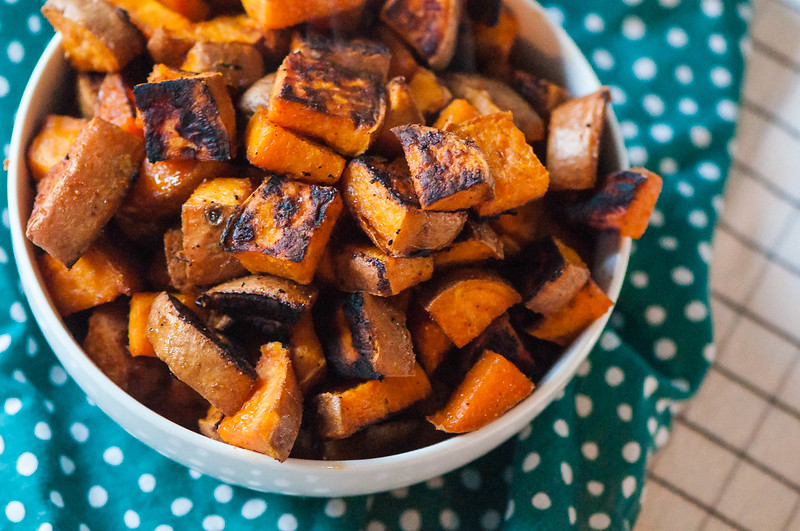 Sweet and Spicy Sweet Potatoes 