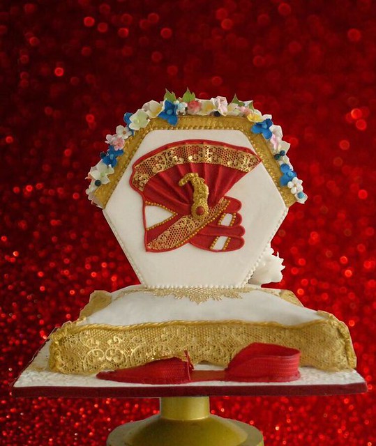 Indian Wedding Cake by Archana Bagri