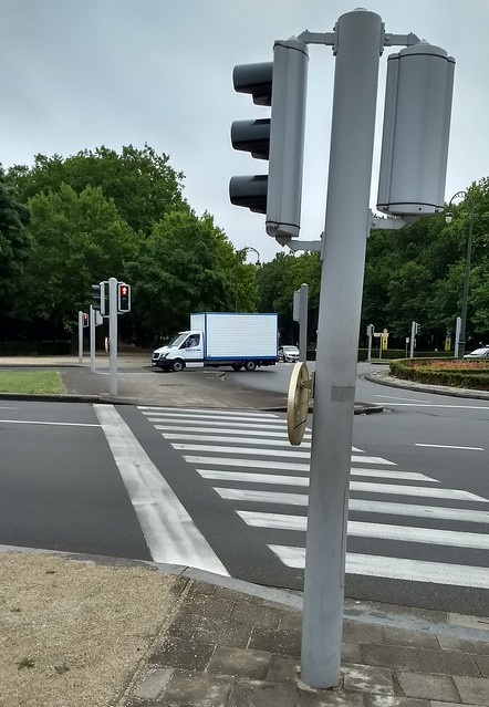 Pedestrian crossing in Brussels