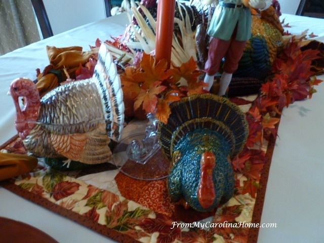 Thanksgiving Tablescape at From My Carolina Home