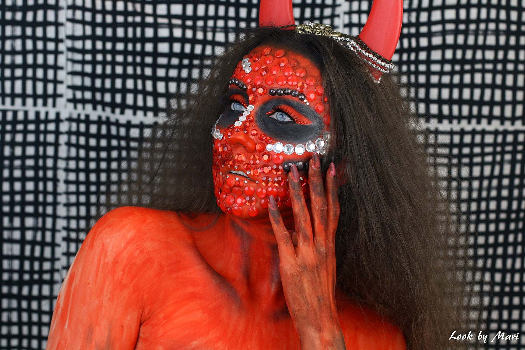 7 halloween paholainen devil meikki tutoriaali inspiraatio ideat inspo blog video